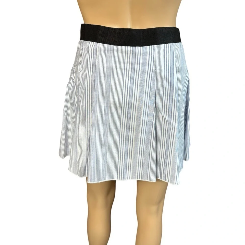 NWT New $114 LF Seek the Label Stripe Wrap Mini Skirt Size S